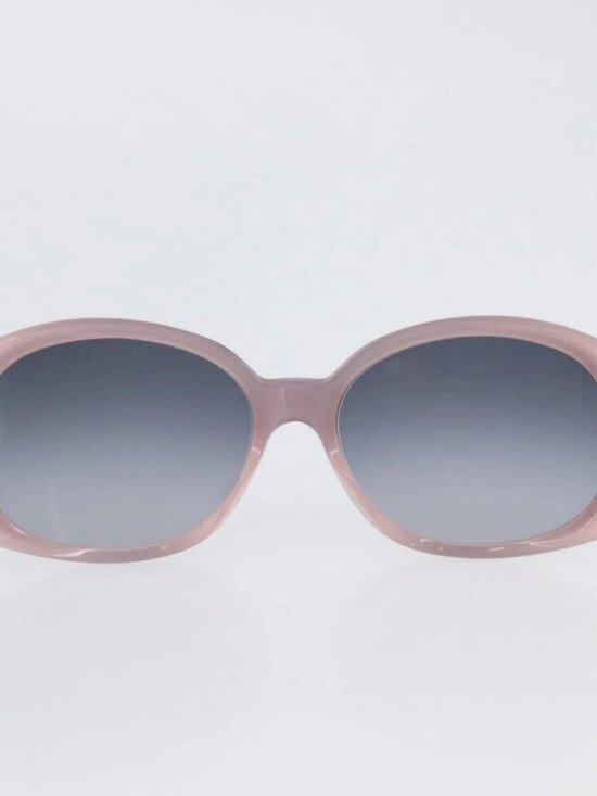 CHANEL Sunglasses plastic Pink CC Auth BA11421